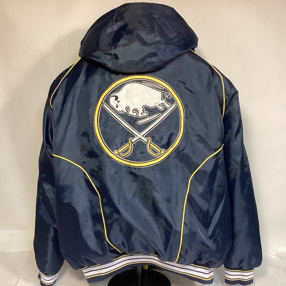 G-III NHL Buffalo Sabers Blue and Gold Jacket Men’s Size XXL G-III by Carl Banks - Picture 14 of 14